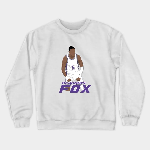 De'aaron Fox Crewneck Sweatshirt by islandersgraphics